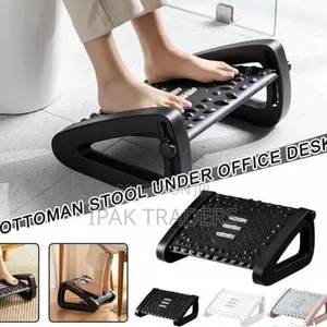 Ergonomic Adjustable Foot Rest Non-Slip and Stable