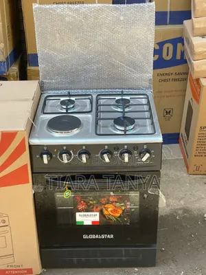 Globalstar 60 by 60 3+1 Cooker With Electric Oven
