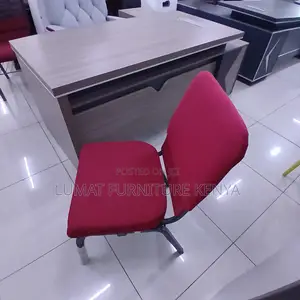 Red Leather Guest Seat