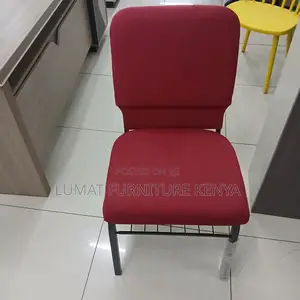 Red Leather Guest Seat