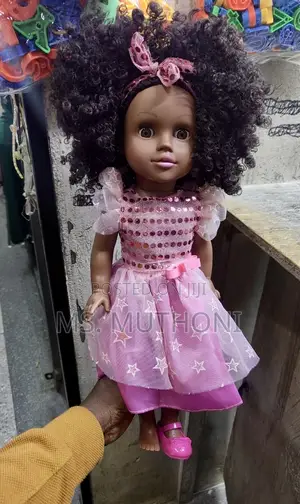 Beautiful Curly Hair Silicone Big Size Doll