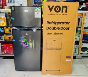 Von VRT-125drag Top Mount Freezer 125l - Grey