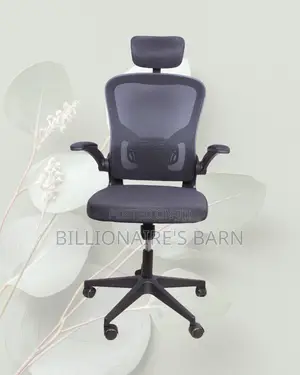 Space-Saving | Steel Ergonomic Grey | Perfect for Home Office