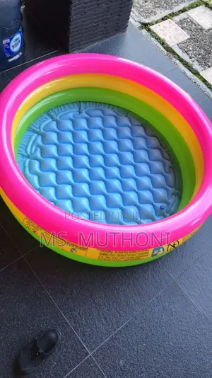 Dinosaur 3-ring Inflatable Baby Pool.(1-3 Yrs )