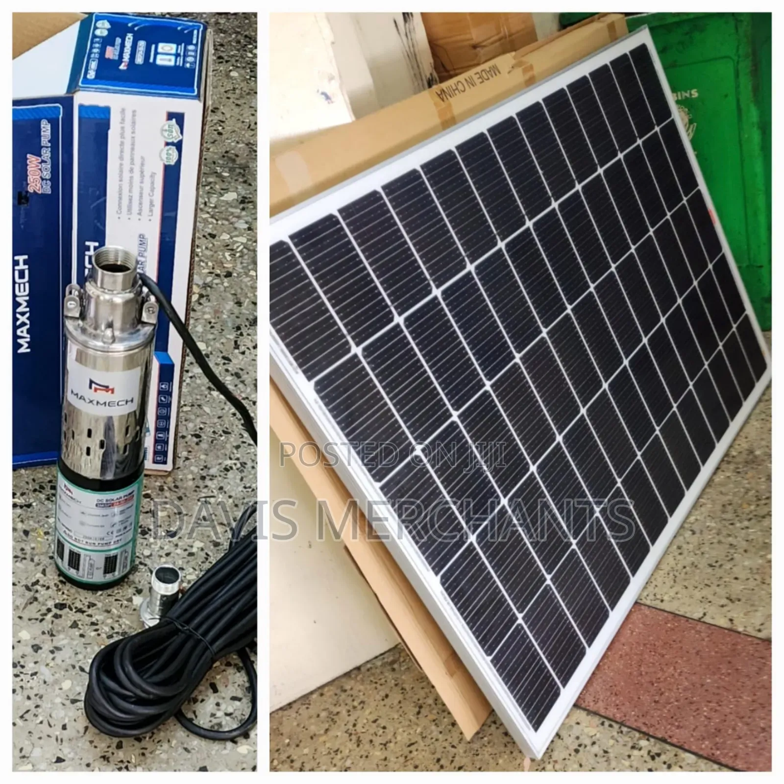 Solar Pump Complete With Its Panel