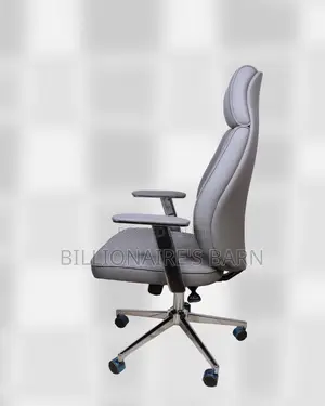 Executive Grey Minimal Leather | Nairobi Delivery Guaranteed