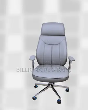 Executive Grey Minimal Leather | Nairobi Delivery Guaranteed