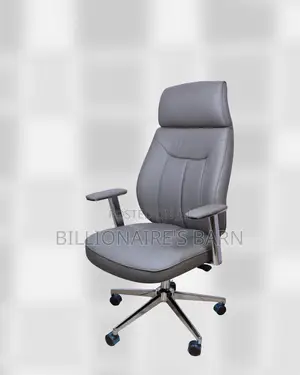 Executive Grey Minimal Leather | Nairobi Delivery Guaranteed