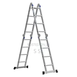 Multi-Purpose Aluminium Ladder - 4 X 4 Rungs