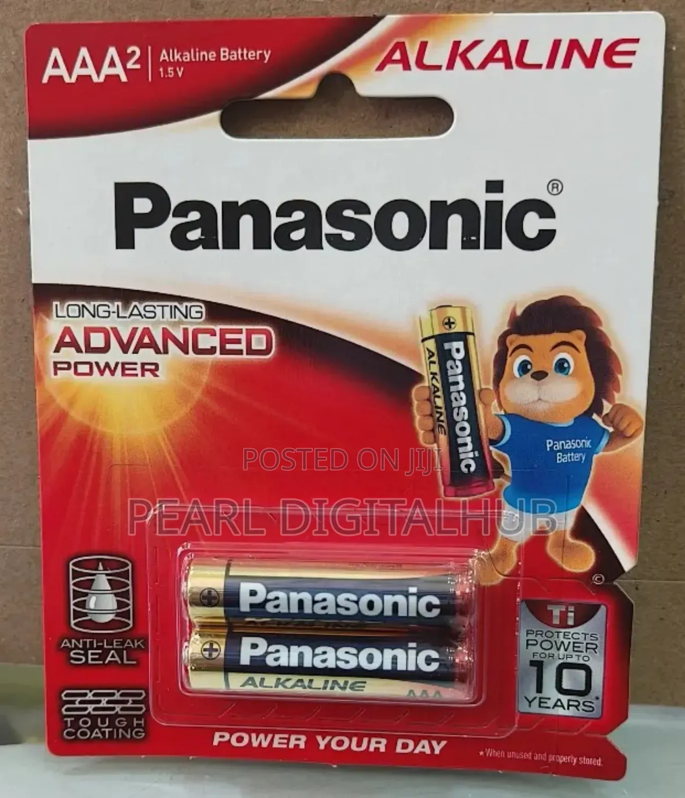 Panasonic Aaa Red Card 2pack Alkaline Battery
