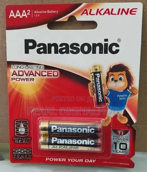 Panasonic Aaa Red Card 2pack Alkaline Battery