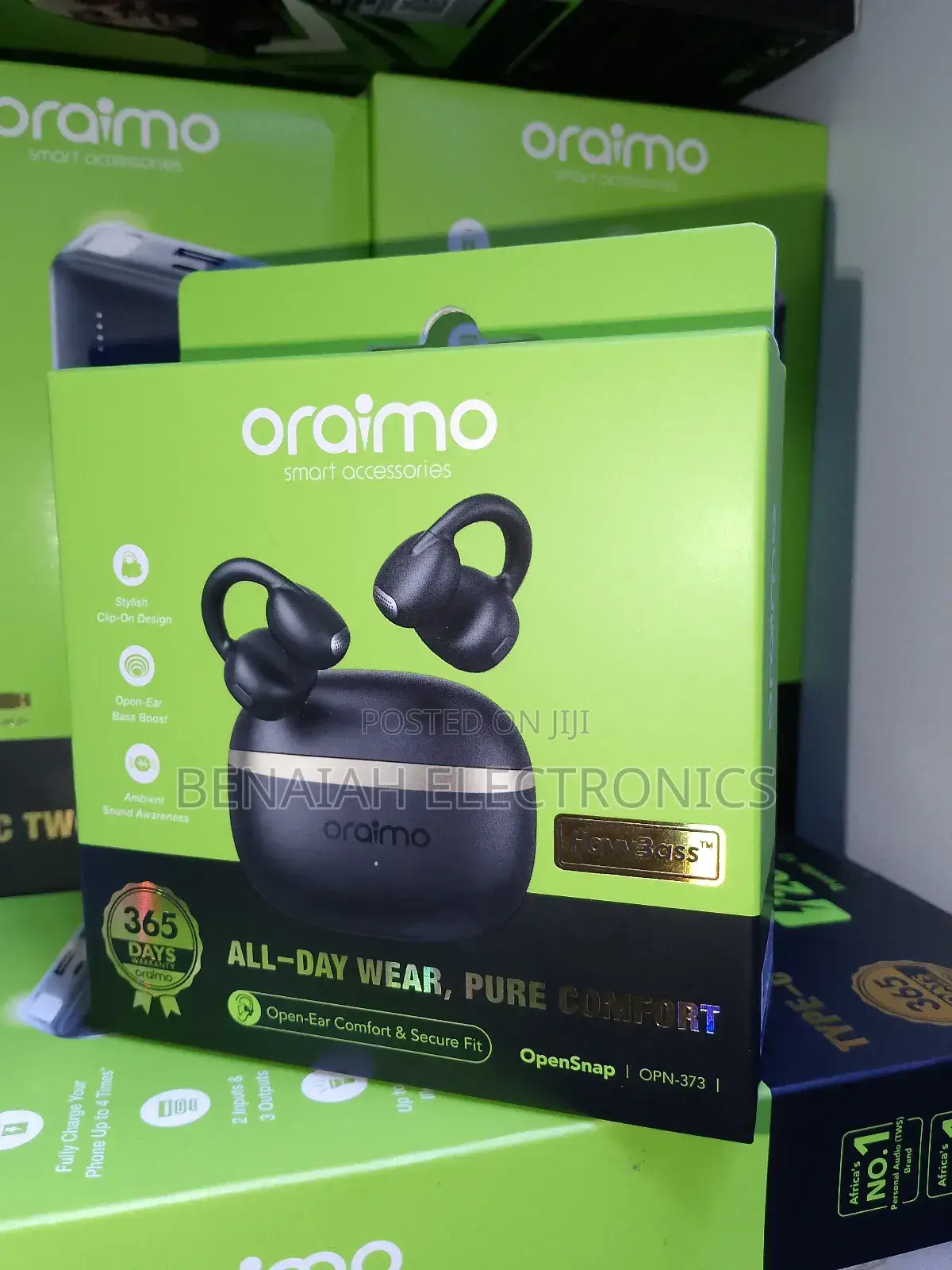 Oraimo Earbuds , Open -Ear Comfortable and Secure