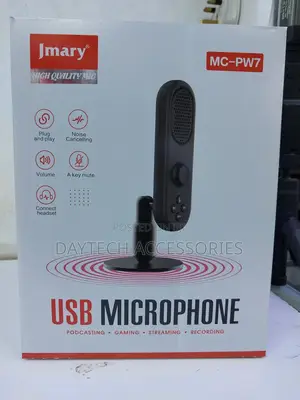 Jmary Mc-Pw7 Podcast Professional Usb Microphone