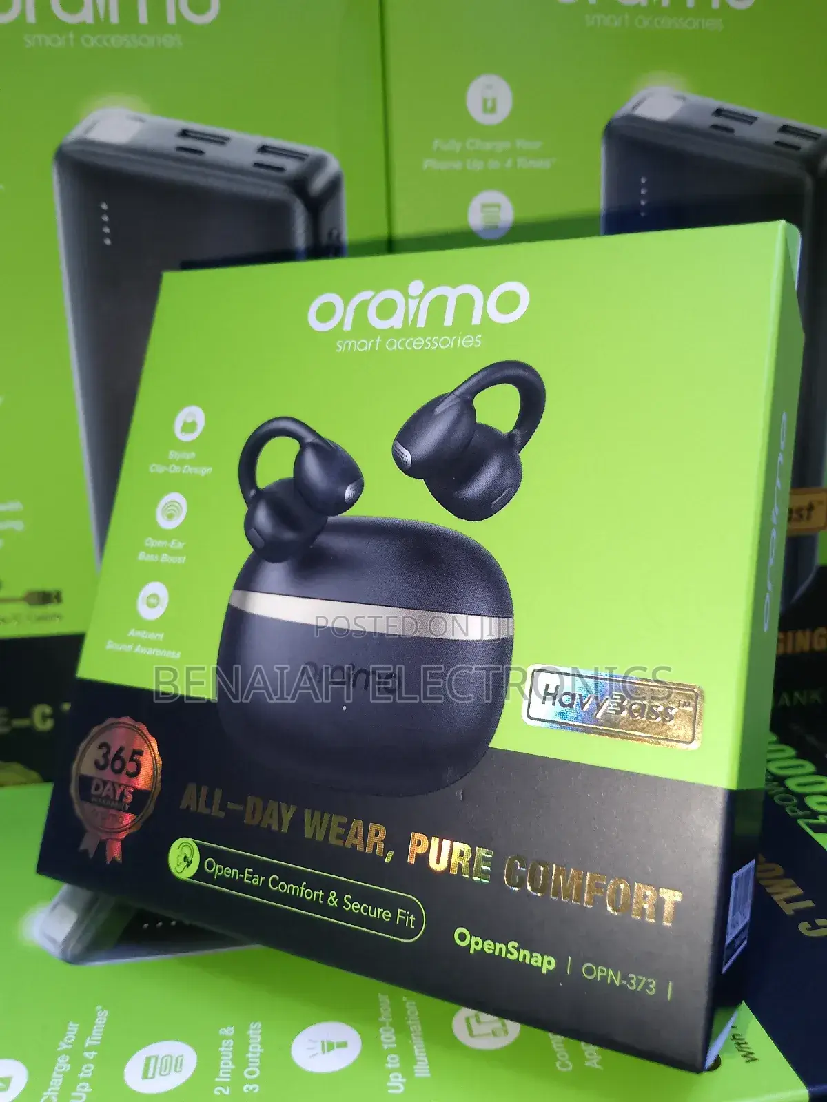 Earbuds High Quality Bluetooth Oraimo Earbuds