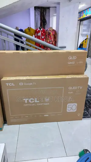TCL Brand New 50" Qled Tv