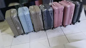 3-in-1 Luxury Travel System: Unbreakable Rubber Suitcase + Briefcase