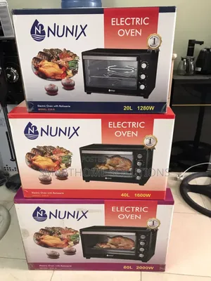 20 Litres Oven, Nunix 20litres Oven