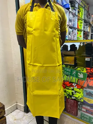 Shade Yellow For Waterproof Safety Aprons