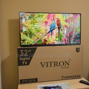Vitron 32 Inch Frameless Digital Led Tv Inbuilt Decoder 1 Yr Warranty