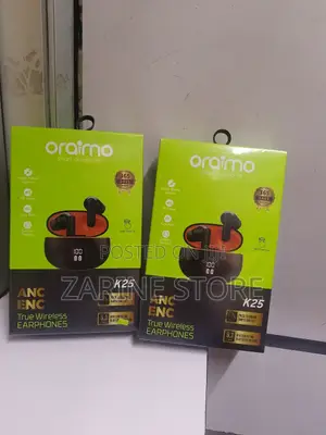 Orimo Heavy Bass Wireless Earpods Earphones With Noise Cancellation