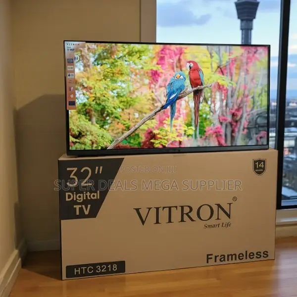 Vitron 32 Inch Digital Led Tv Frameless Design With Inbuilt Decoder