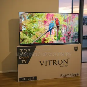Vitron 32 Inch Frameless Led Tv Inbuilt Decoder Energy Saving Display