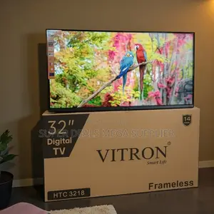 Vitron 32" Frameless Digital Television With Inbuilt Decoder Feature