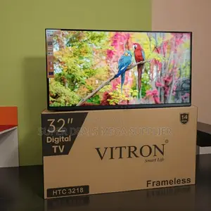 Vitron 32" Frameless Digital Television With Inbuilt Decoder Feature