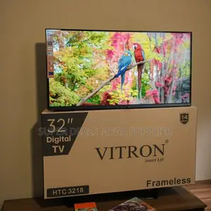 Vitron 32 Inch Frameless Hd Digital Led Tv Inbuilt Decoder Longlasting