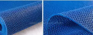 Blue Perforated Door Mat