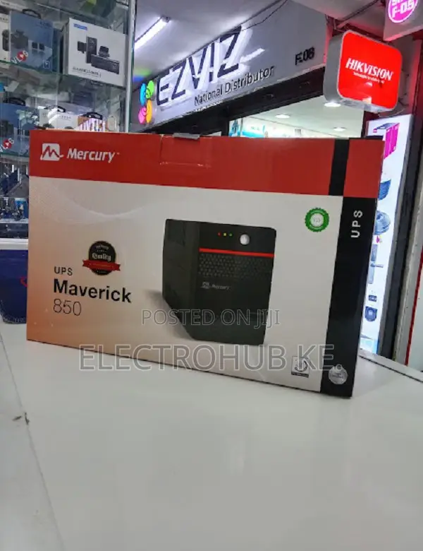 Mercury 850va Line Interactive Ups Universal Socket 510w
