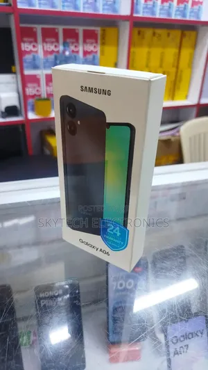 New Samsung Galaxy A06 128 GB Black