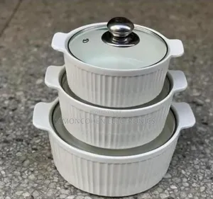 3 Pcs Ceramic Bowls