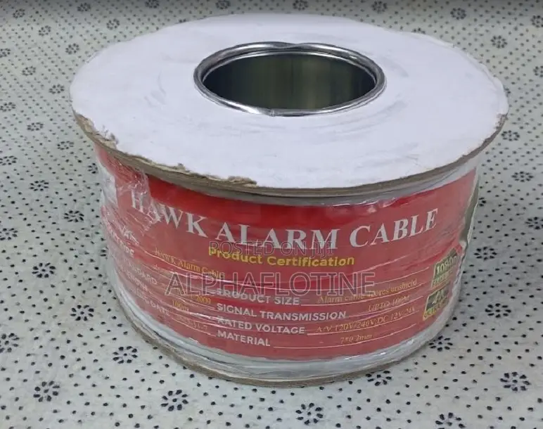 Alarm Cable 4 Core Security Configuration