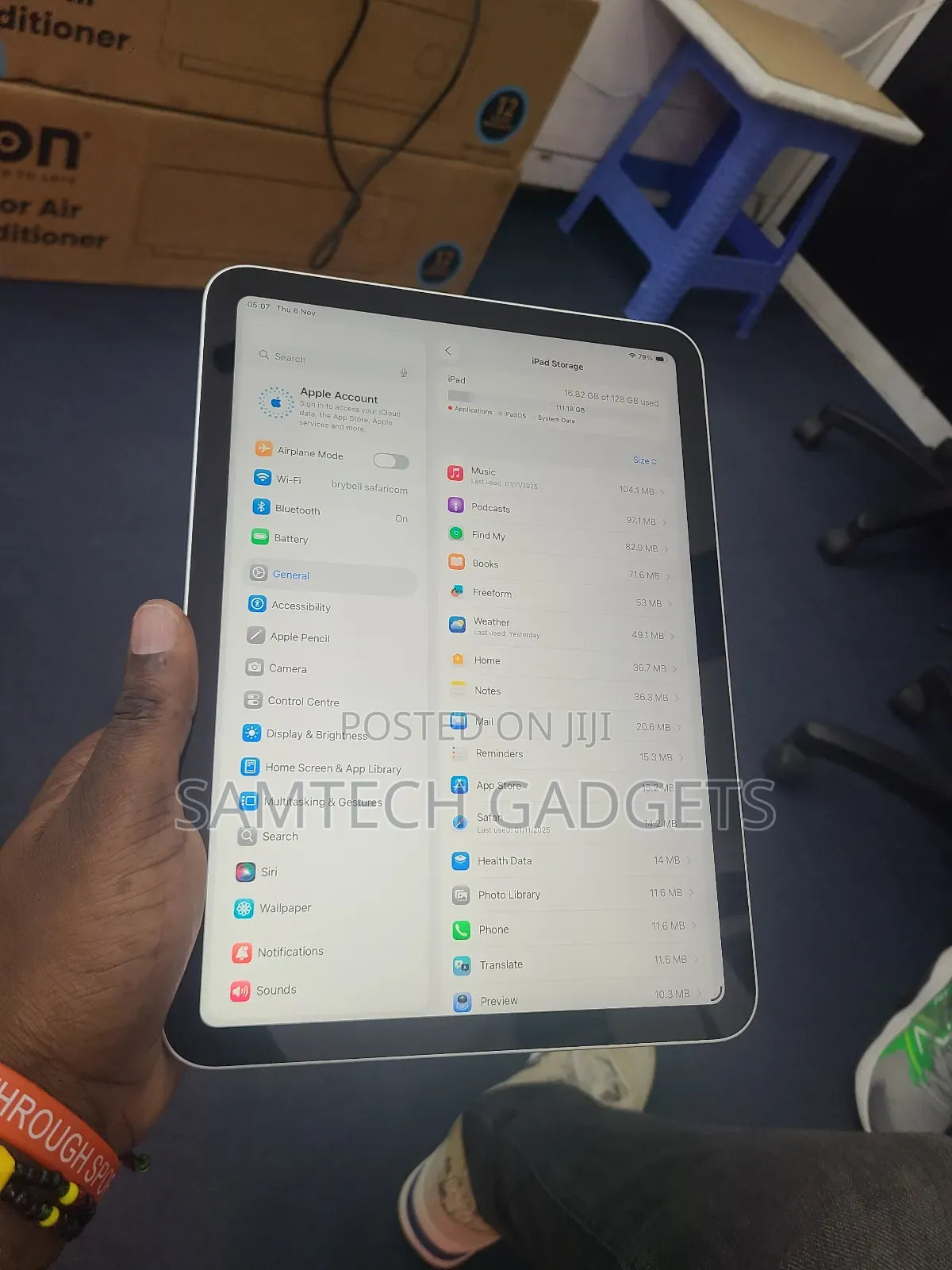 Apple iPad Air 128 GB Silver