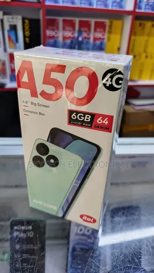 New Itel A50 128 GB Black