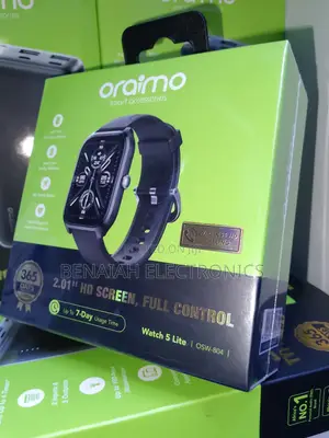Oraimo Smart Watch Wireless Hd Calling 2.01 Hd Screen