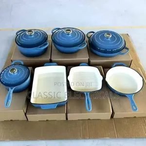 11pcs Enamel Cast Iron Cookware Set