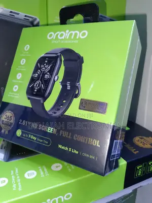 Oraimo Smart Watch 5 Lite Osw-804 Heart Rate Monitor Blood Oxygen