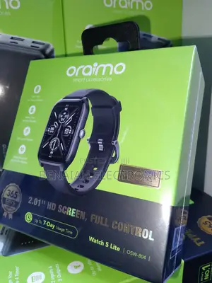 Oraimo Smart Watch 5 Lite 2.01 Hd Screen Elegant Style