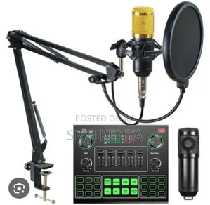 Bm800 Condenser Microphone With V9 Live Sounds