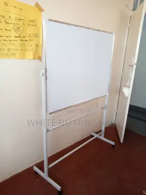 Church White Writting Board -A0 Free Standing