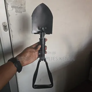 Folding Shovel Foldable Spade Camping Pick Axe Hoe Gardening Trowel