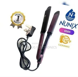 Flat Iron -Nunix Ceramic Hair Straightener -