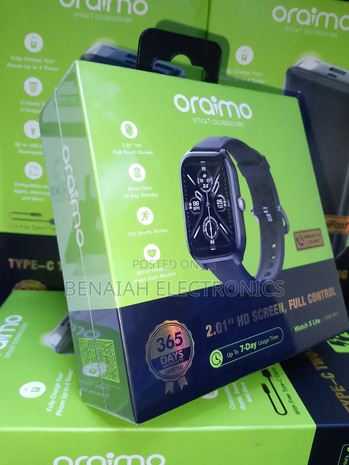 Amazing Smart Oraimo Watch Osw-5804 Lite 5