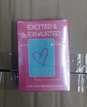 Excited Exhausted Card Game