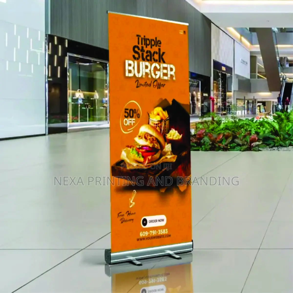 Very Affordable Normal/Narrow Base Roll-up Banner
