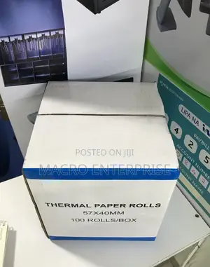 Thermal Roll 57mm X 40mm – 100 Pieces Pos Paper Box for Etr