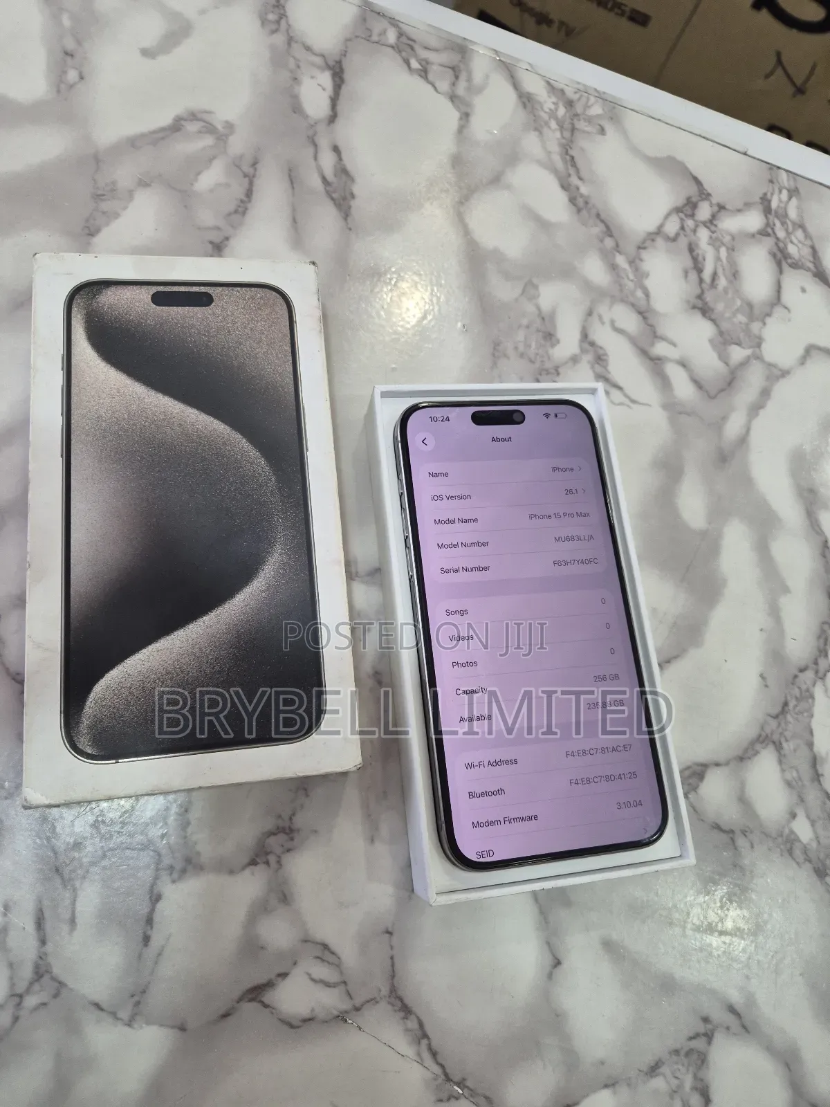 Apple iPhone 15 Pro Max 256 GB Gray