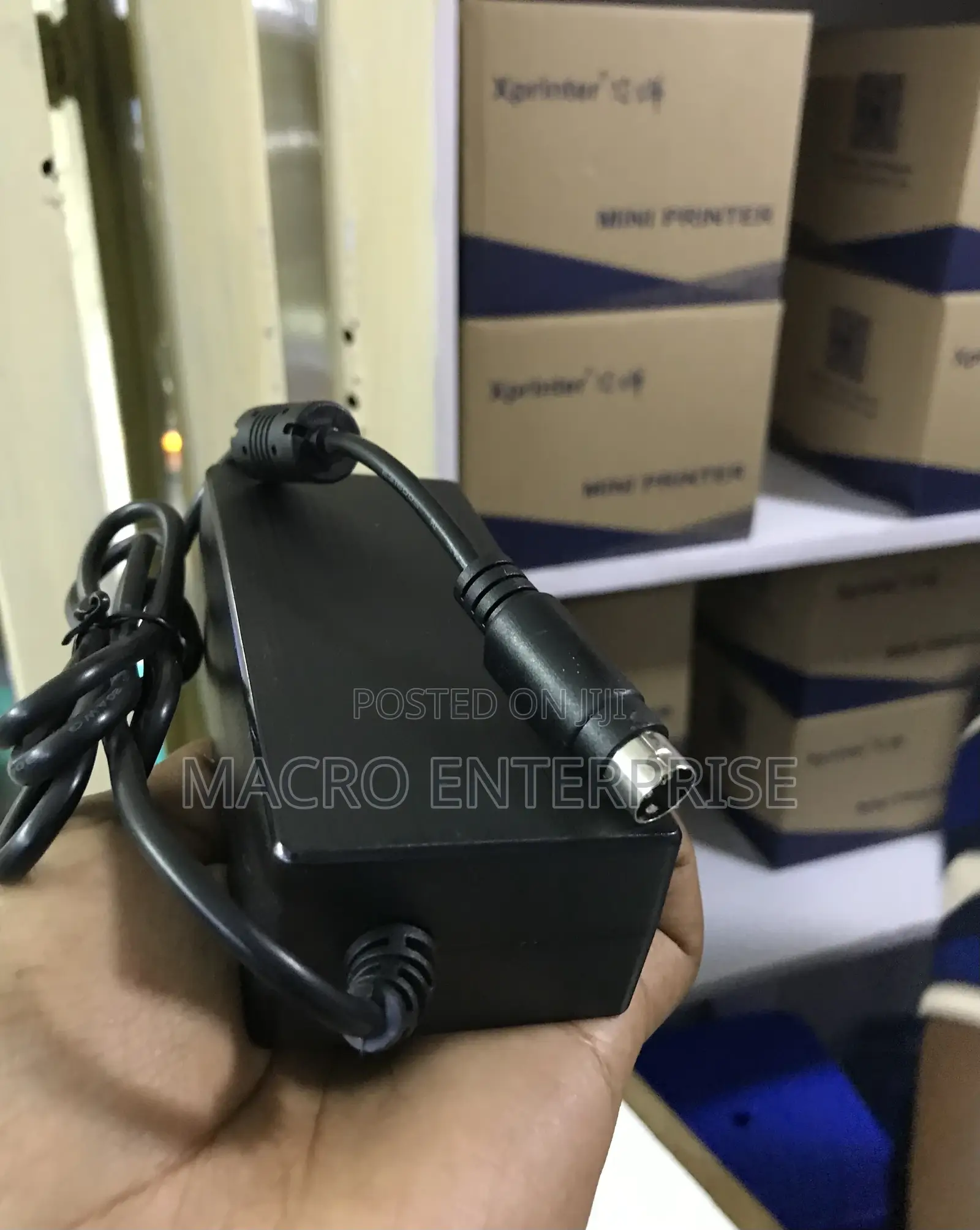 Thermal Printer Power Adapter 3-Pin – Stable, Safe Pos Power Supply
